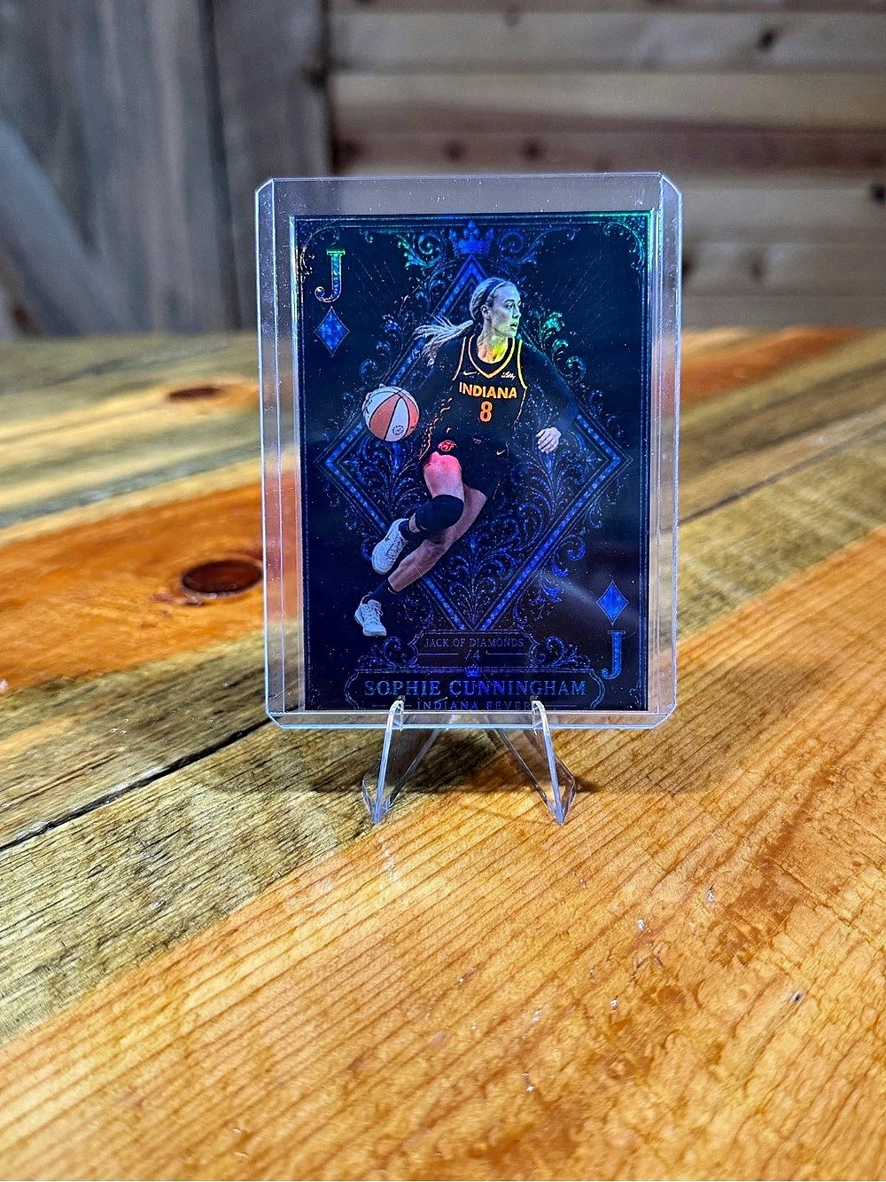 Sophie Cunningham Indiana Fever “Jack of Diamonds” Custom Basketball Card
